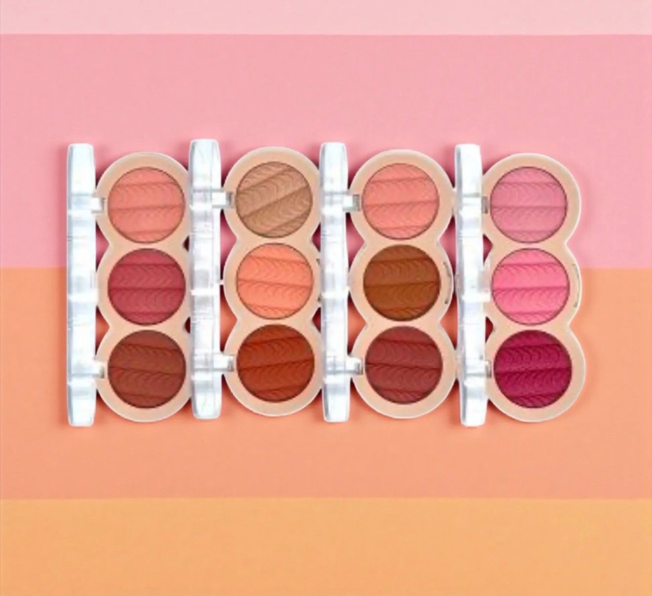 💖 Kit Blush & Highlighter Waterproof D’Donna – 3 Couleurs