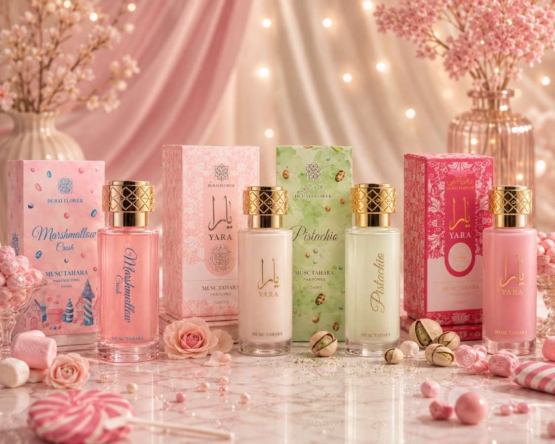 Lots 4 musk intime pistachio Yara marshmallow Yara candy