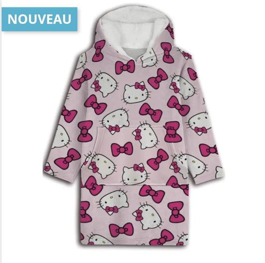 Poncho hello kitty
