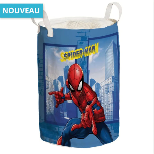 Panier à linge spider man