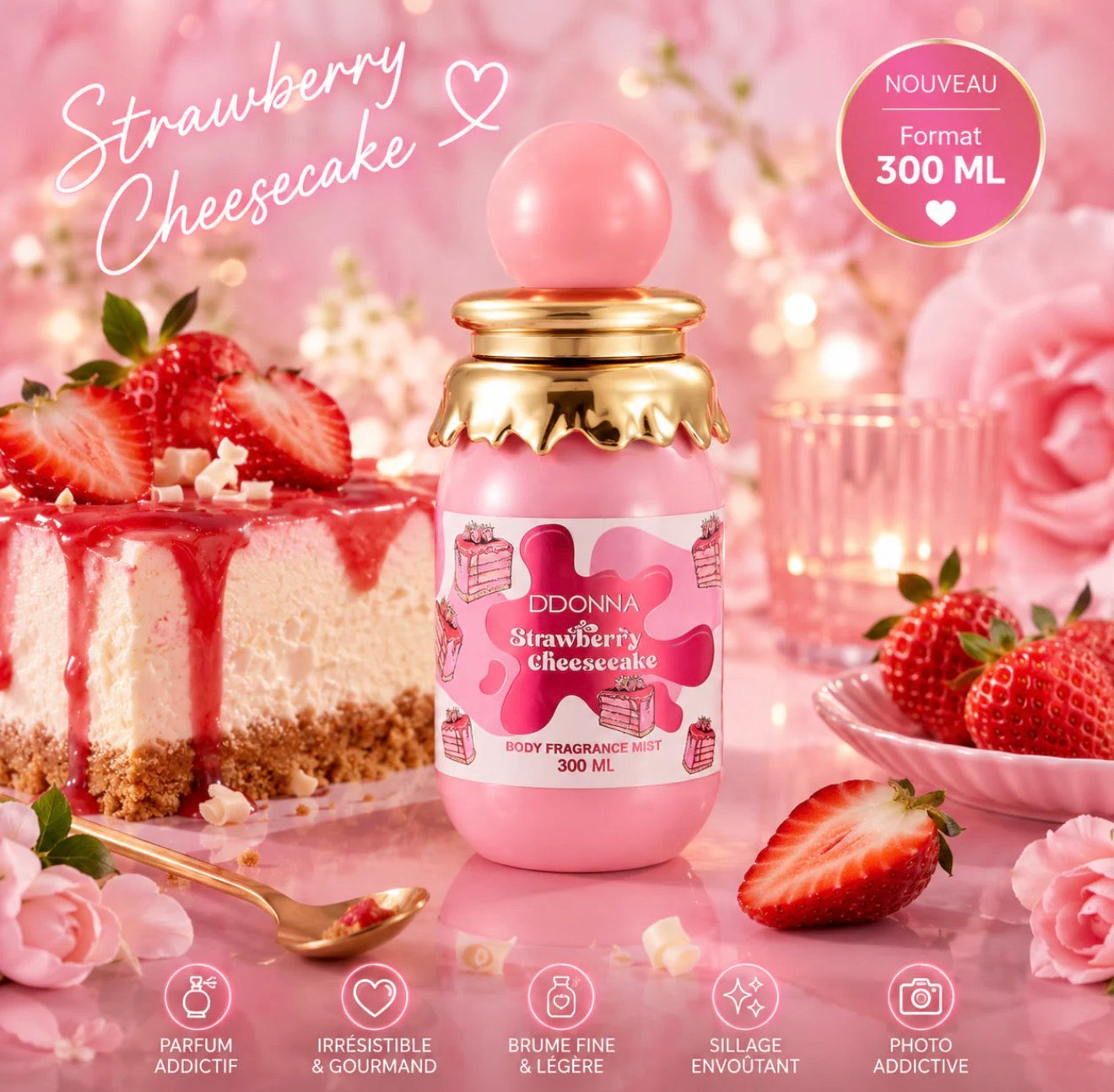 Brume Strawberry Cheesecake 300ml