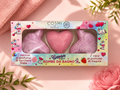 Bombe de bains licorne et cœur