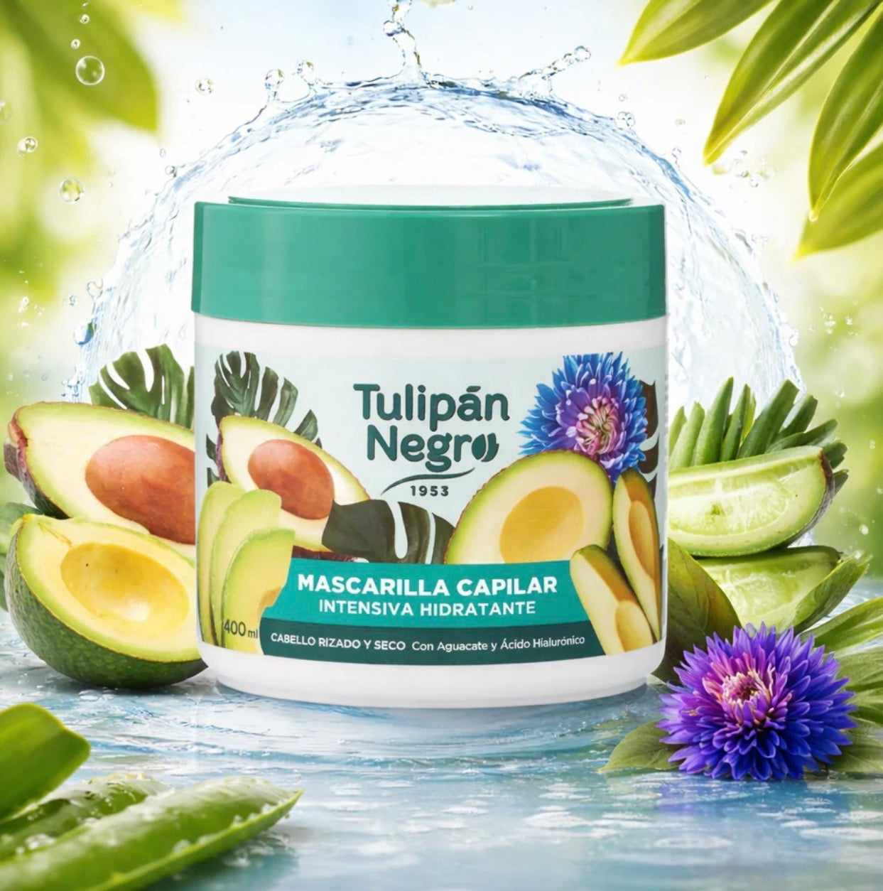 Disponible en précommande Masque Capillaire hydratation intense - Tulipan Negro
