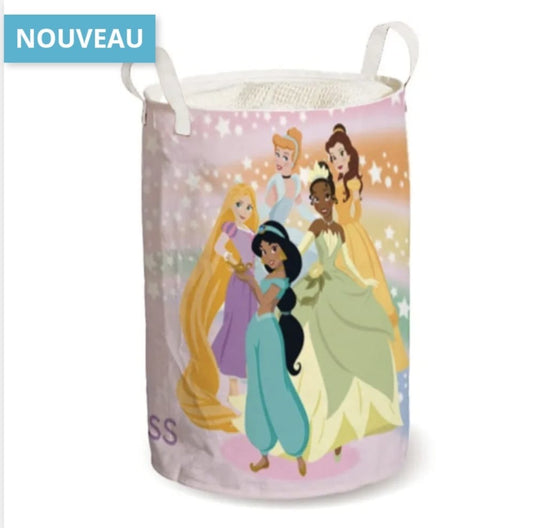 Panier à linge princesse