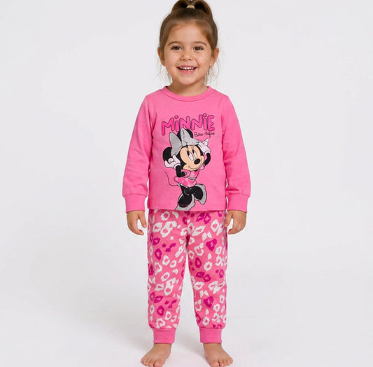 Pyjama Minnie rose coton