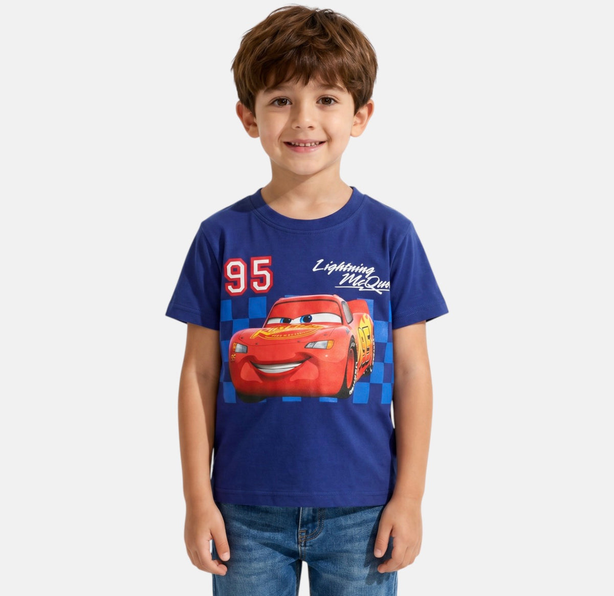 T-shirt Cars bleu