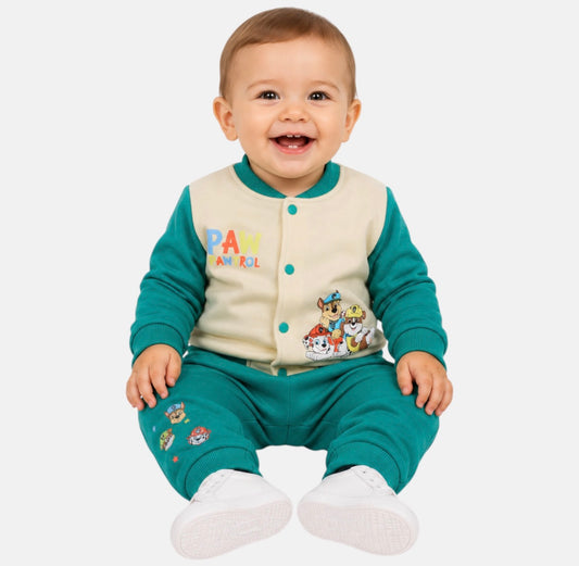Ensemble Pat patrouille vert et beige