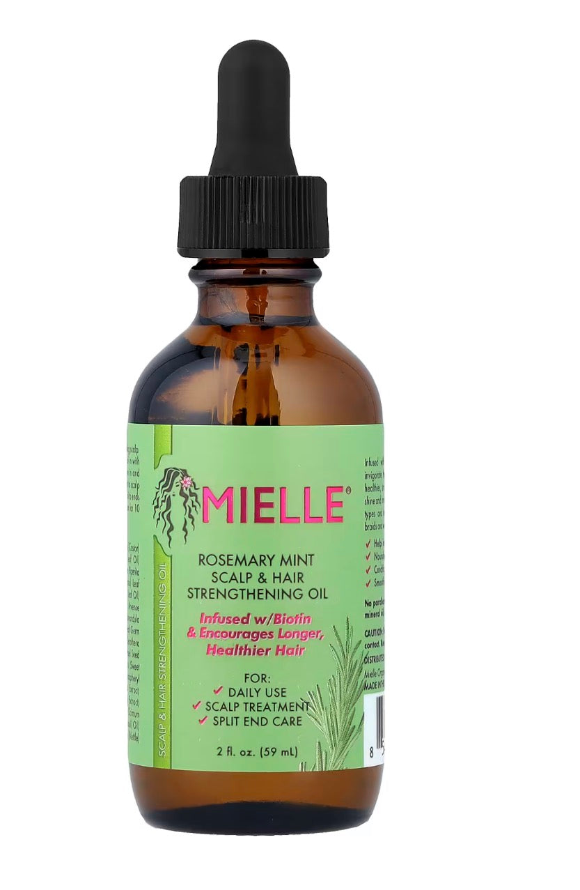 Huiles cheveux miellé menthe et romarin 59ml ( aide à pousser les cheveux)