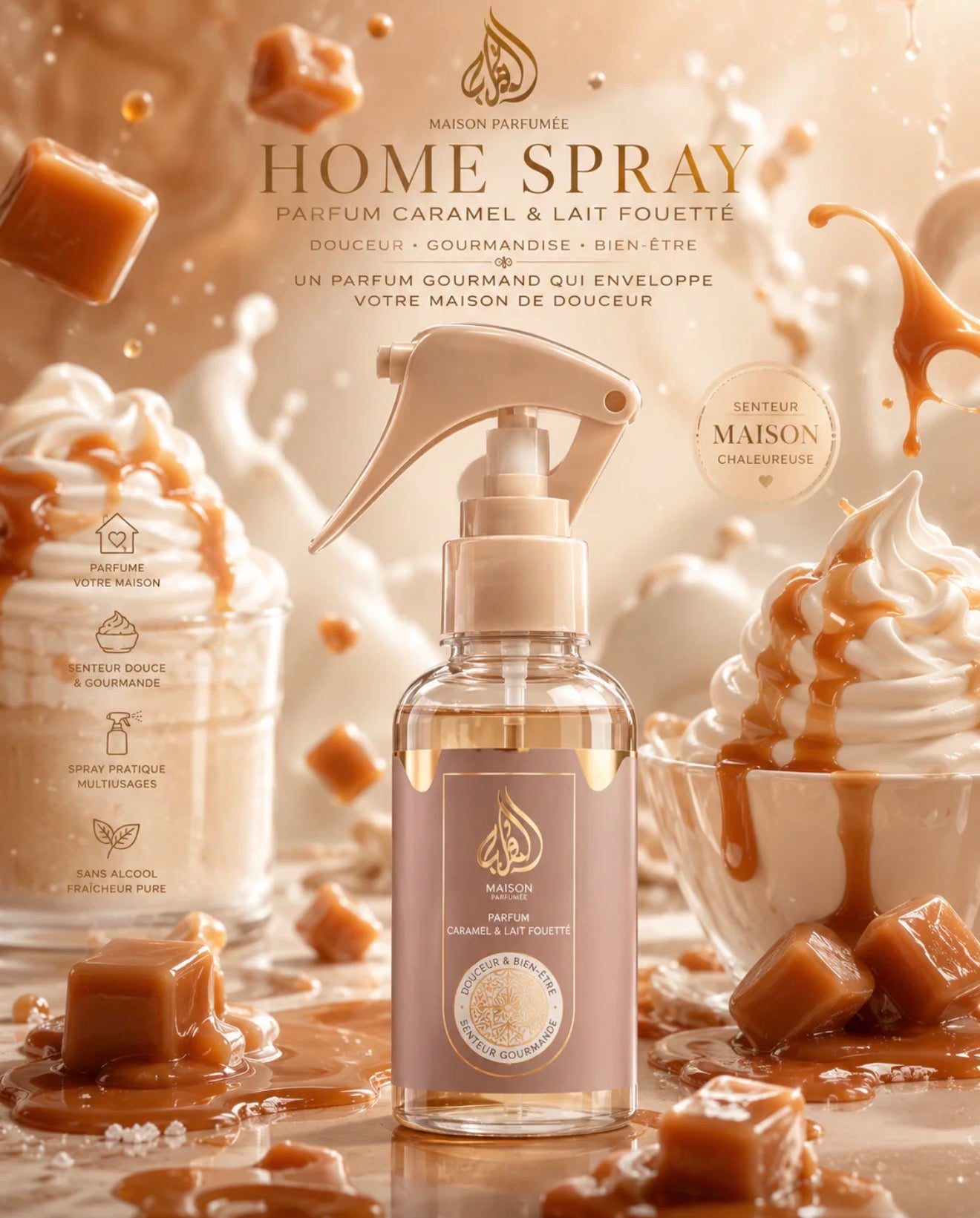 Air Freshener Maison & Tissu Parfum Gourmand 120ml