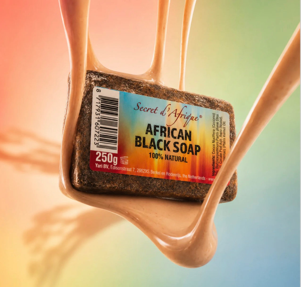 Savon africain 100% naturel black soap 250 g