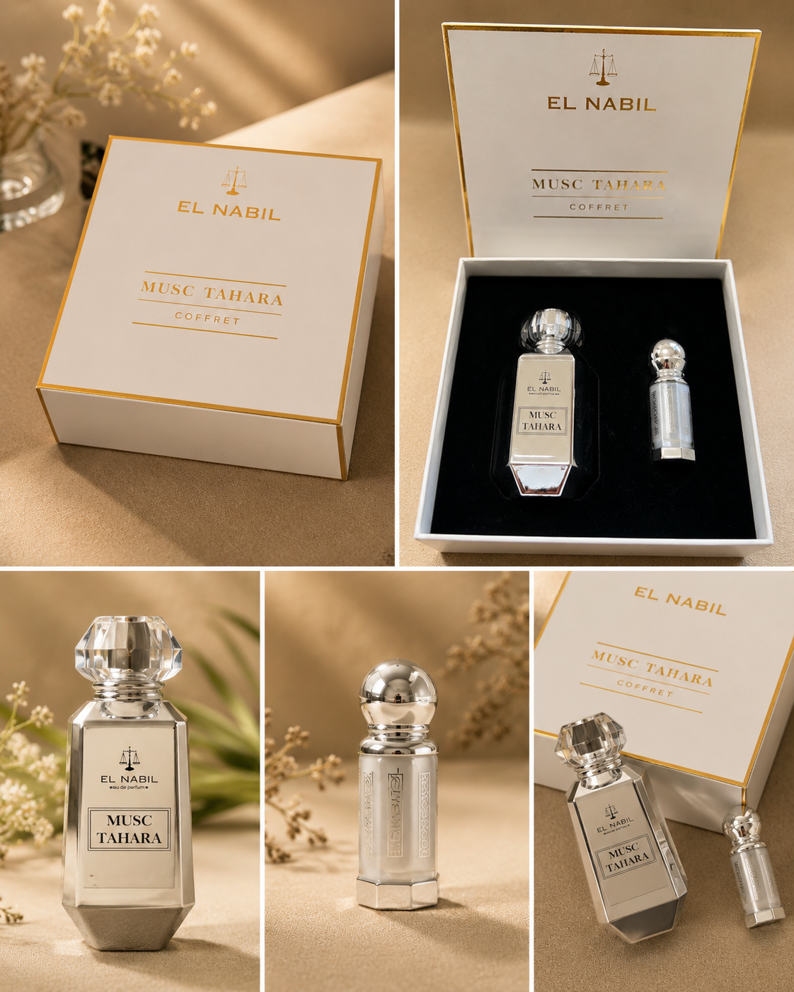 Coffret El Nabil musk tahara 65ml et un musk hommes