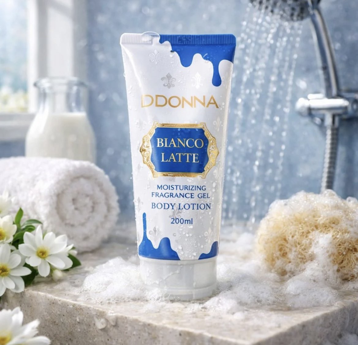 Creme pour le corp bianco latte 200ml