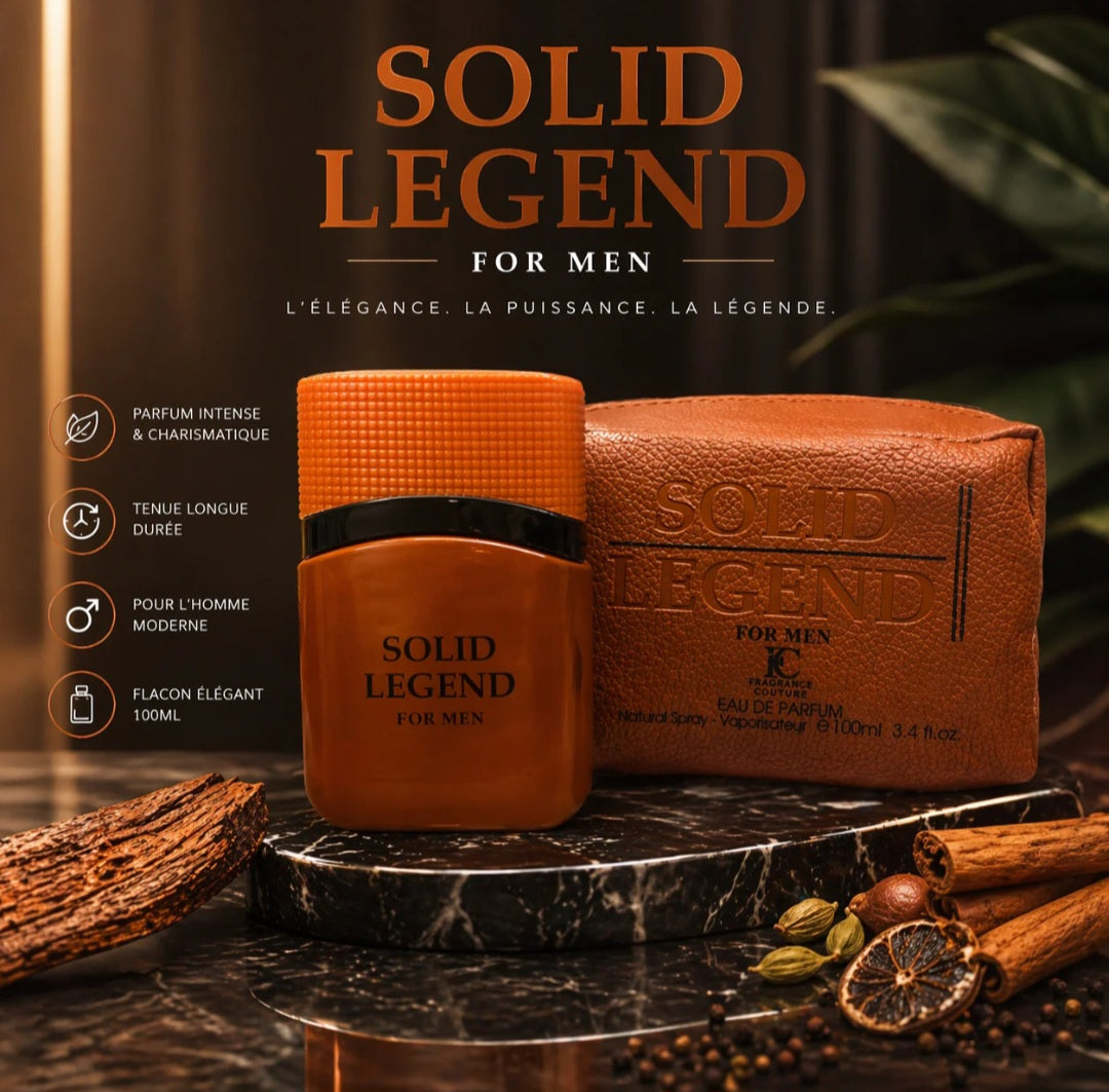 Eau de Pargum Solid Legend 100ml Homme Fragrance Couture